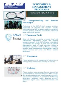 ECONOMICS AND BUSINESS PROGRAMS-1